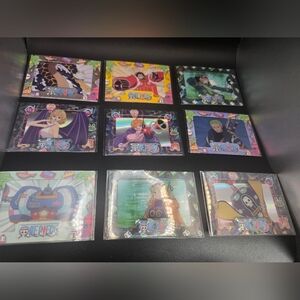 Onepiece Vibrant Character Card Collection Usopp York Unscanned Luffy